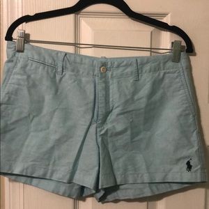 Light blue Ralph Lauren sport shorts